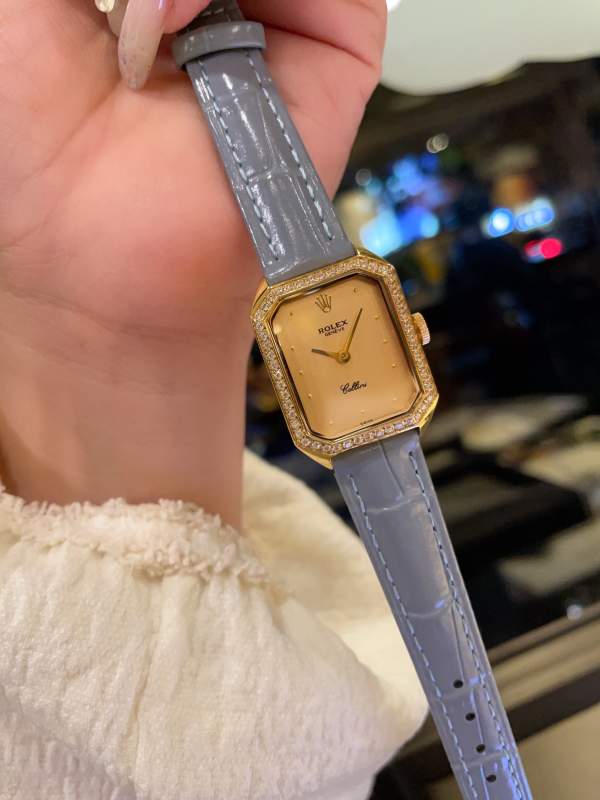 劳力士rolex 1970’s古董小方表