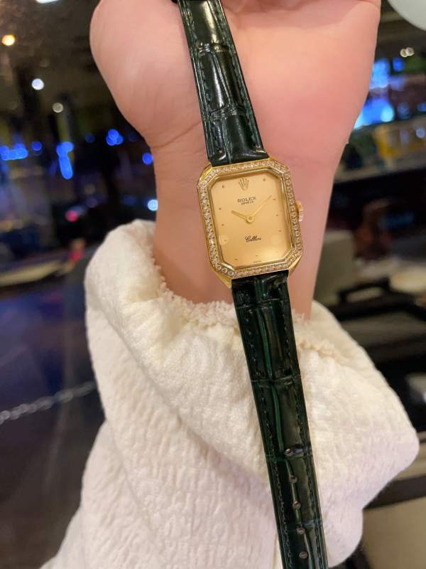 劳力士rolex 1970’s古董小方表